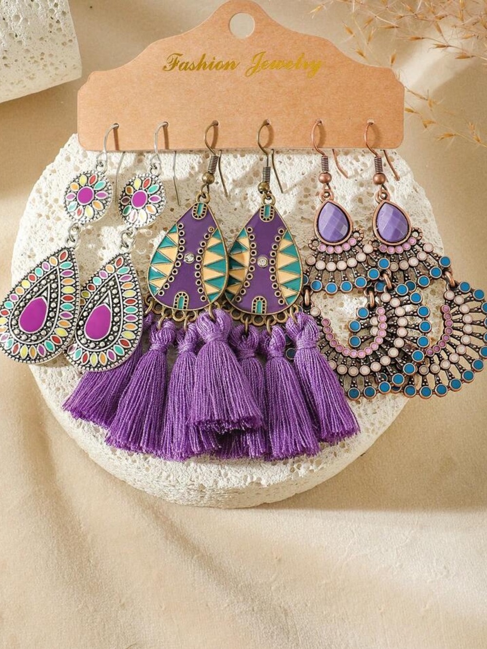 🪁 SET OF 3 Dangle Earrings 🪁